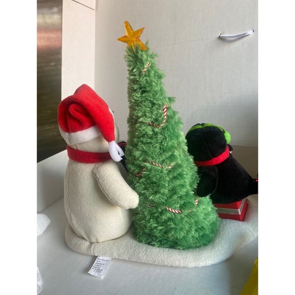 Hallmark Jingle Pals 2006 Penguins Snowman Rockin Around the Christmas Tree - Picture 4 of 6